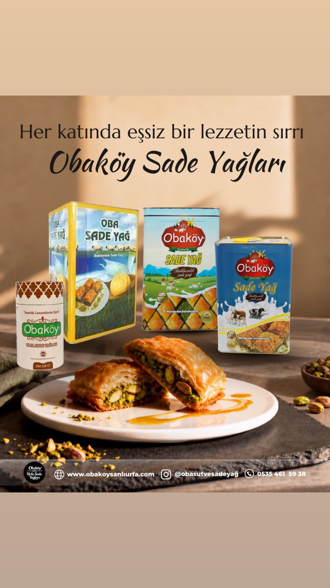 Baklavalık Sade Yağ 